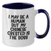 Funny Chinese Crested Dog Gifts for Him, Her, Birthday Unique Gifts from Friends, Co-Workers, Family - Two Tone Coffee Mug - Additional