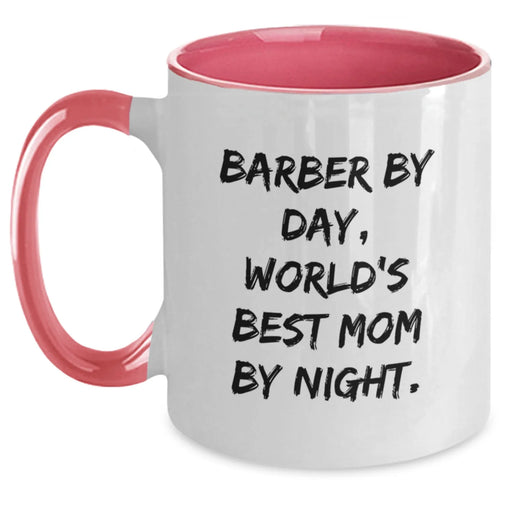 Barber's Delight, Funny Gifts from Men to Friends for Graduation - Two Tone Coffee Mug - Main
