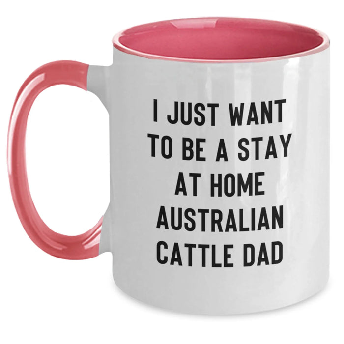 Funny Australian Cattle Dog Gifts from Men - Unique Valentine's Unique Gifts for Australian Cattle Dog Dad Lover - Main