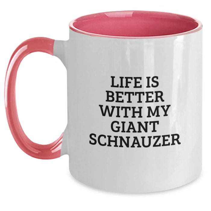 Funny Giant Schnauzer Dog Gifts for Men - Life Is Better With My Giant Schnauzer Birthday Unique Gifts from Family - Main