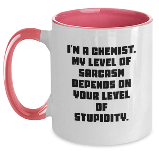 Gifts for Chemists Funny Sarcasm Coffee Mugs Black and White Red and White Navy and White Pink and White Valentine's Unique Gifts from Friends - Main
