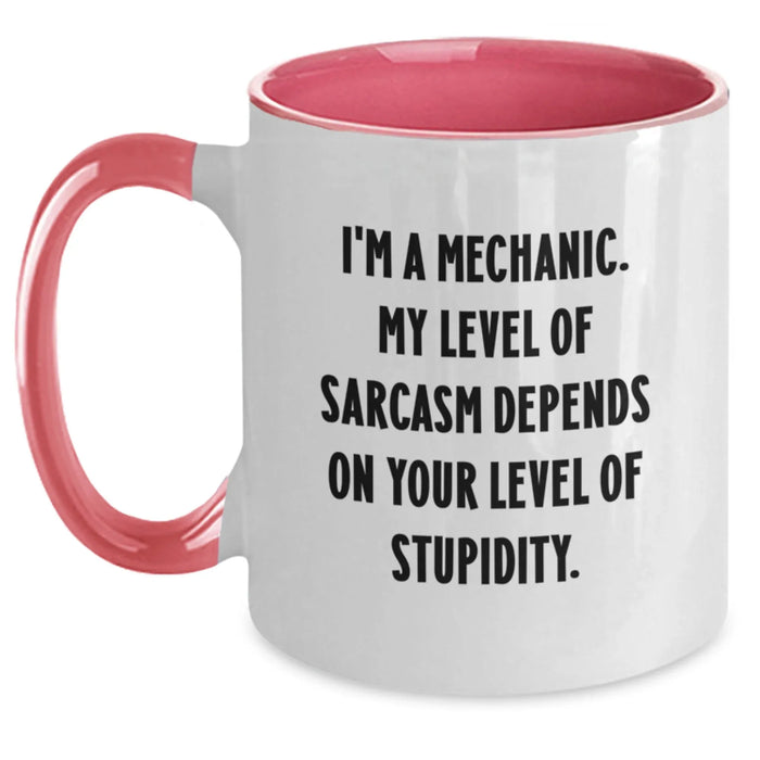 Fun Sarcasm Mechanic Gifts from Friends to Mechanic for Christmas Unique - Main