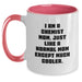 Chemist Gifts from Mom - Funny Two Tone Coffee Mug for Chemist Dad or Graduation Unique Gifts for Chemist Friends - Main