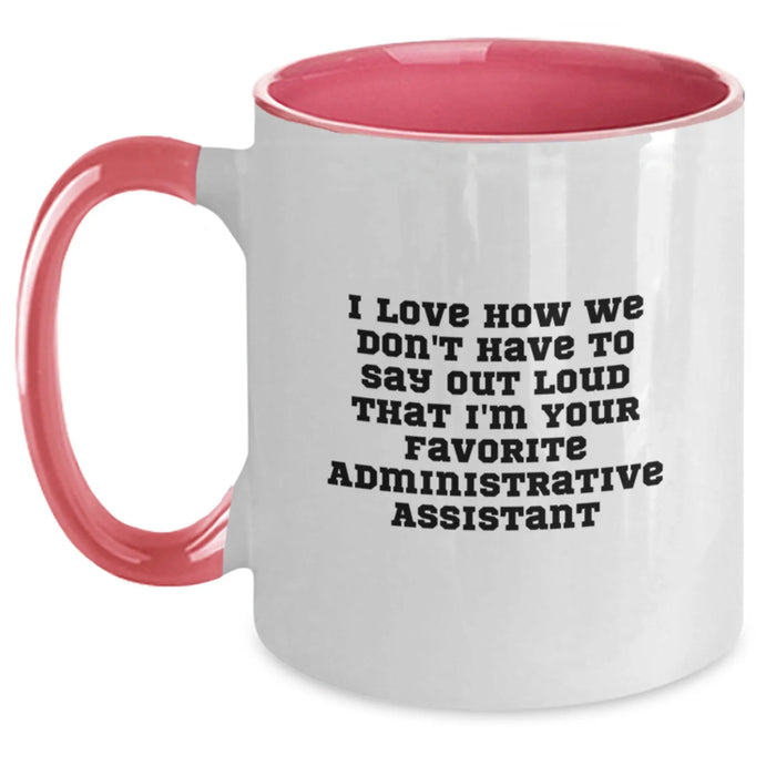 Gifts for Administrative Assistants, Funny Administrative Assistant Coffee Mugs, Christmas Unique Gifts from Friends, Family, or Coworkers - Main