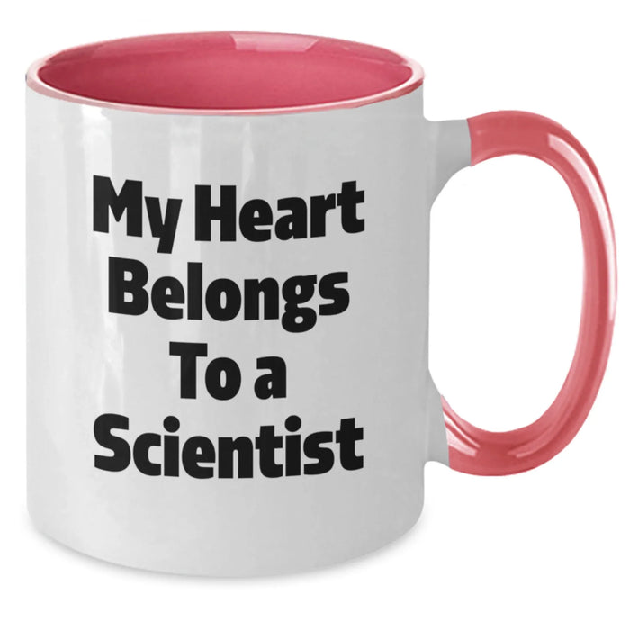Funny Scientist Two Tone Coffee Mug Gifts from Family to Men, Perfect for Scientist Lover Birthday Unique Present - Additional