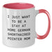 Cute German Shorthaired Pointer Dog Mom Funny Valentine's Two Tone Coffee Mug Gifts from Family, Friends, for German Shorthaired Pointer Dog, Men, Women - Additional