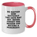 Funny Rescue Worker Gifts for Christmas - Inspirational Two Tone Coffee Mugs with Quote Gifts from Men to Rescue Worker Friends - Additional