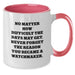 Watchmaker Inspirational Gifts from Men to Watchmaker: Funny Two Tone Coffee Mug for Valentine's Unique Gifts - Additional
