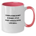 Funny Cosplaying Gifts for Men from Friends - Graduation Unique Cosplaying Two Tone Coffee Mugs - Cosplaying Is Not A Hobby, It's A Post-apocalyptic Life Skill. - Additional
