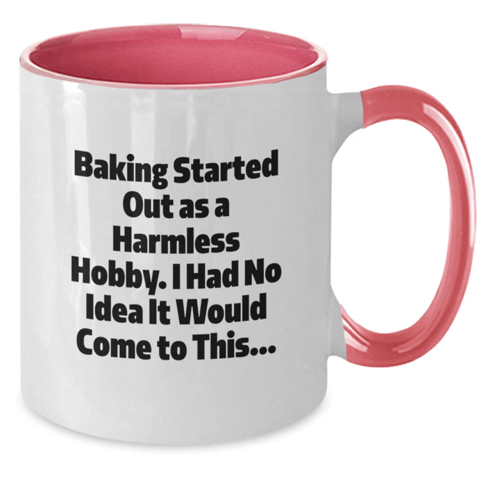 Baking Gifts for Men Funny Two Tone Coffee Mug, Graduation Unique Gifts, Gifts from Family for Baking Lovers - Additional