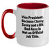 Funny Vice President Gifts, Classy Sassy and a Bit Fearlessy Gifts for Vice President, Valentine's Unique Gifts from Friends, Vice President Coffee Mug - Main