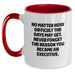 Executive Two Tone Coffee Mugs Funny Inspirational Quote Gifts from Friends for Executive Woman - Main