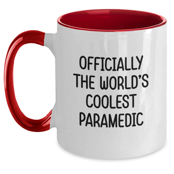 Funny Quote Rescue Worker Gifts for Men Birthday Unique Two Tone Ceramic Coffee Mugs from Friends - Main