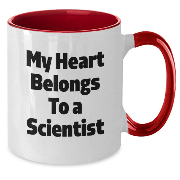 Funny Scientist Two Tone Coffee Mug Gifts from Family to Men, Perfect for Scientist Lover Birthday Unique Present - Additional