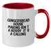 Funny Gingerbread House Making Gifts for Men from Friends - Two Tone Coffee Mug with Inspirational Quote, Perfect Birthday Unique Gifts - Additional