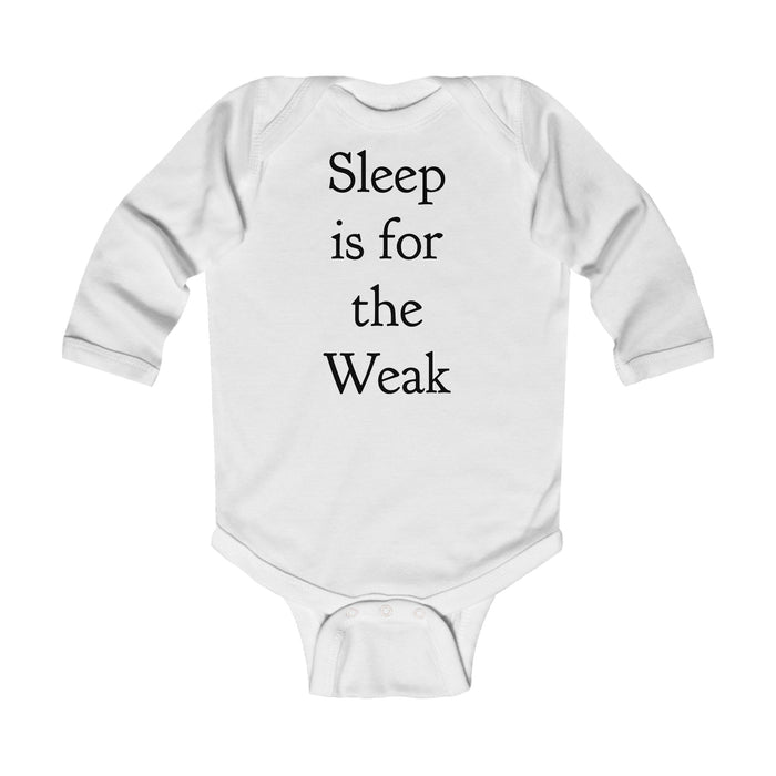 "Sleep is for the Weak" Baby Onesie - Gift for New Parents and New Baby