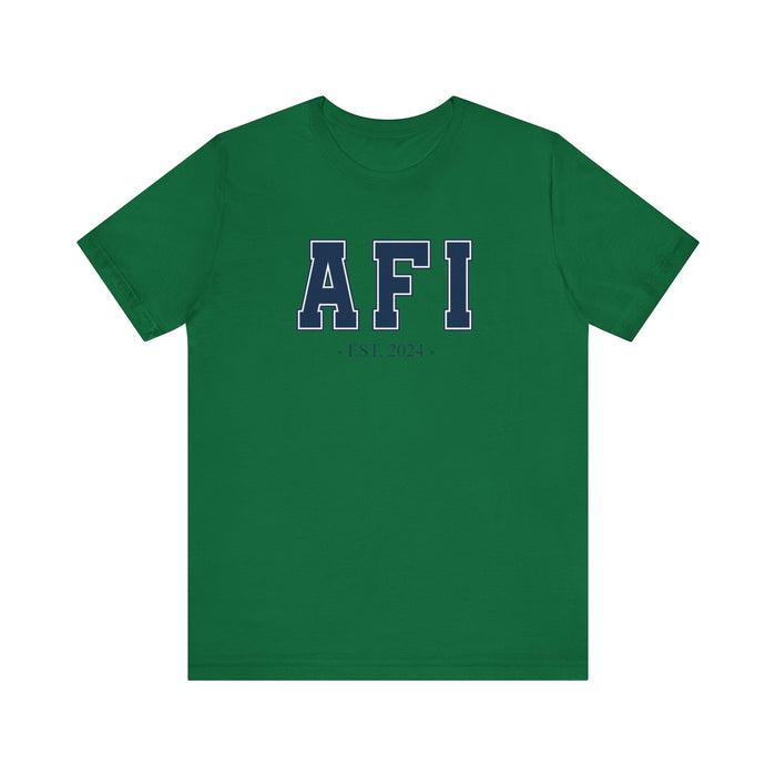 Afi Established 2024 Tee Shirt - Personalized Grandfather Gift - Celebratory Grandpa T-Shirt - Custom Afi New Grandfather Present Cotton