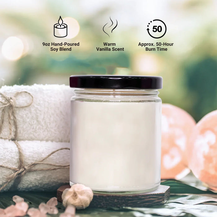 Gifts for Alaskan Malamute Dog Lovers, Best Alaskan Malamute Mom Ever Gifts, 9oz Vanilla Soy Candle, Special Alaskan Malamute Dog Mom Funny Gifts, Father's Day Unique Gifts from Kids - Image 4