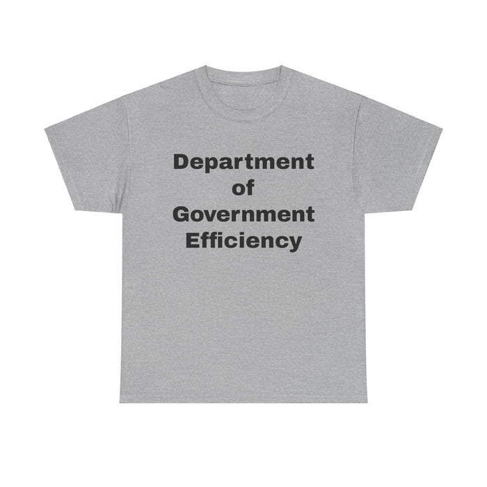 Department Of Government Efficiency Tee, Trump T-Shirt D.O.G.E Shirt Funny Political Satire Shirt, Casual Top Humor Parody, Cool Graphic Tee