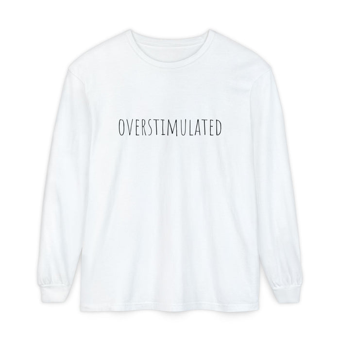 Overstimulated Shirt for Mom, Cowboy Frog Shirt, Unhinged TShirt, Weirdcore Clothing, Gen Z Shirt, Weird Stuff Funny Long Sleeve