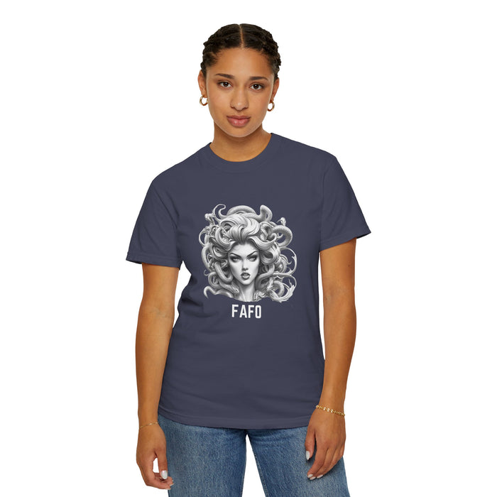 Fuck Around Find Out, Medusa T-Shirt, Greek Mythology Tee for Feminist Rage, Female Empowerment, Anti-Trump Tee Shirt, Democray, Resistance
