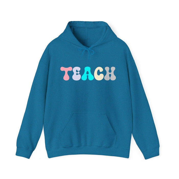 Teacher Sweatshirt, Teacher Shirts, Custom Teacher Gifts Personalized, TEACH Sweatshirt, Teacher Valentines Day Gift, Birthday, Christmas