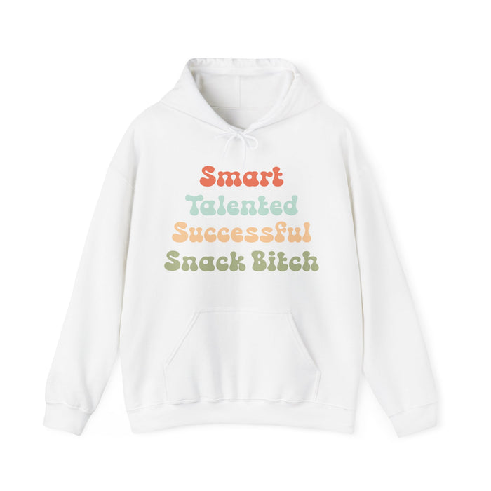 Smart, Talented, Successful, Snack Bitch, Funny Motherhood Sweatshirt, Mom Gift, Sarcastic Toddler, Retro, Mother's Day, Birthday, Christmas