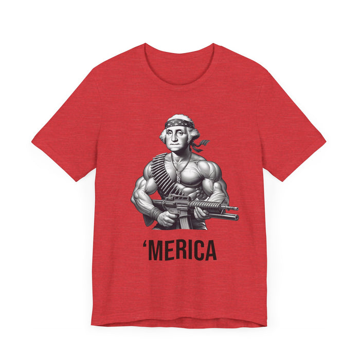 Merica George Washington Shirt, Funny 4th of July T-Shirt, Perfect Independence Day Tee, American, George Washington, July 4th Gift, Awesome