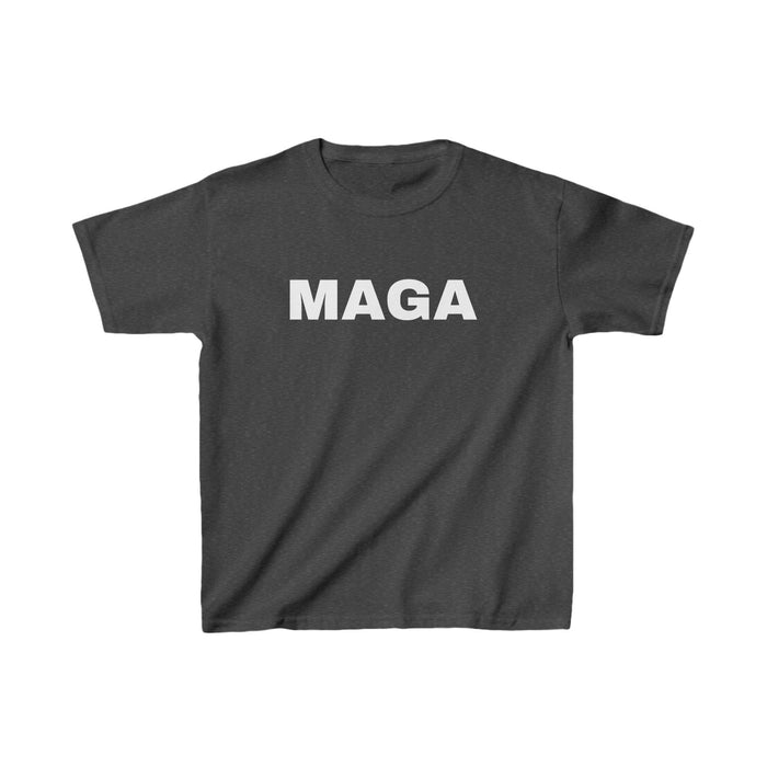 Kids MAGA Tee Shirt, Trump Supporter Children's T-Shirt, Make America Great Again, Patriotic Youth Tee, Political Kid's Clothing