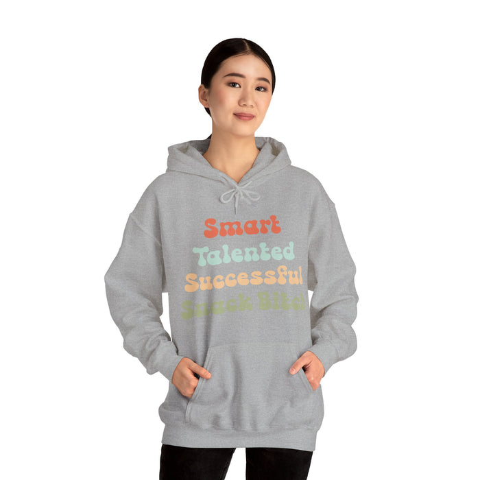 Smart, Talented, Successful, Snack Bitch, Funny Motherhood Sweatshirt, Mom Gift, Sarcastic Toddler, Retro, Mother's Day, Birthday, Christmas