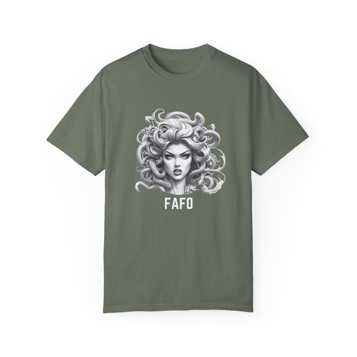 Fuck Around Find Out, Medusa T-Shirt, Greek Mythology Tee for Feminist Rage, Female Empowerment, Anti-Trump Tee Shirt, Democray, Resistance