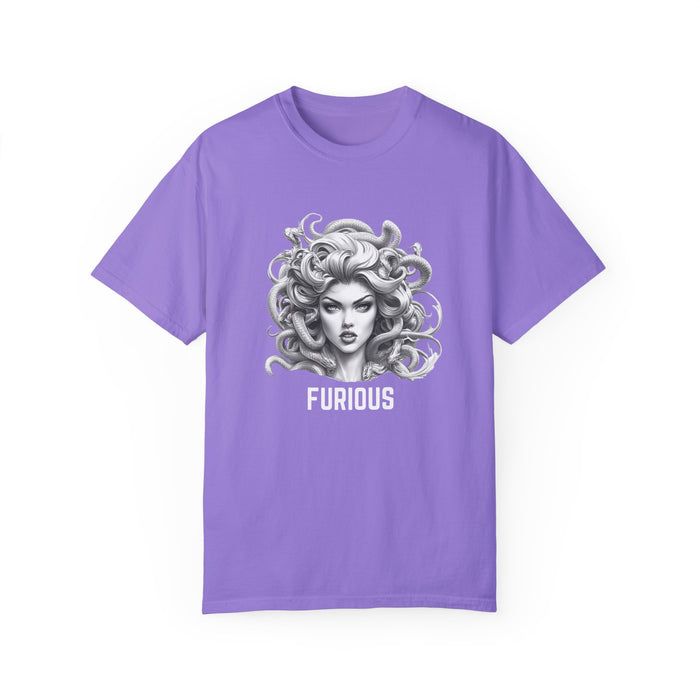 Furious Feminist Shirt, Medusa T-Shirt, Greek Mythology Tee for Feminist Rage, Female Empowerment, Anti-Trump Shirt, Democracy, Resistance