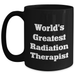 World's Greatest Radiation Therapist Funny Coffee Mug Gifts from Men to Radiation Therapist on Father's Day - Main
