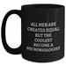 Funny Microbiologist Gifts for Him from Friends, Graduation Unique Gifts, Coolest Become A Microbiologist Quote Black Coffee Mug - Main