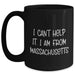 Funny Massachusetts Quotes Gifts for Men from Massachusetts, Black Coffee Mug, Graduation Unique Gifts - Main