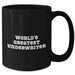 Funny Underwriter Gifts for Men, World's Greatest Black Coffee Mug, Perfect for Father's Day, Gifts from Men, Unique Underwriter Present - Additional
