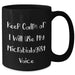 Funny Microbiologist Quote Black Coffee Mugs, Gifts from Friends, Unique Father's Day Unique Gifts for Men, Keep Calm Or I Will Use My Microbiologist Voice - Additional