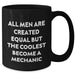 Funny Mechanic Quotes Gifts from Men to Mechanic Friends for Mother's Day Black Coffee Mug - Additional