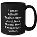 Athletic Trainer Mom Gifts, Black Coffee Mugs, Funny Quote, Graduation Unique Gifts from Friends to Athletic Trainers - Additional
