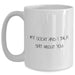 Funny Ocicat Gifts for Men - White Coffee Mug 'My Ocicat And I Talk Shit About You' - Gifts from Dad, Gifts for Him, Father's Day Unique Gifts - Main