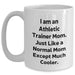 Funny Athletic Trainer Mom Gifts from Friends for White Coffee Mug - I Am An Athletic Trainer Mom. Just Like A Normal Mom Except Much Cooler. Unique Graduation Gifts - Main