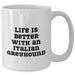 Funny Italian Greyhound Dog Gifts from Men to Italian Greyhound Dog Lovers, White Coffee Mug for Father's Day - Additional