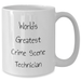 World's Greatest Crime Scene Technician Funny Gift for Crime Scene Technician Graduation Unique Gifts from Men to Crime Scene Technician Friends - Additional