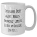 Funny Insurance Sales Agent Gifts - White Coffee Mug 'Because Freaking' genius Is Not An Official Job Title.' for Insurance Sales Agent Graduation - Additional