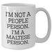 Funny Maltese Dog Gifts from Men to Friends - 'I'm Not A People Person. I'm A Maltese Person.' Coffee Mug for Father's Day - Additional