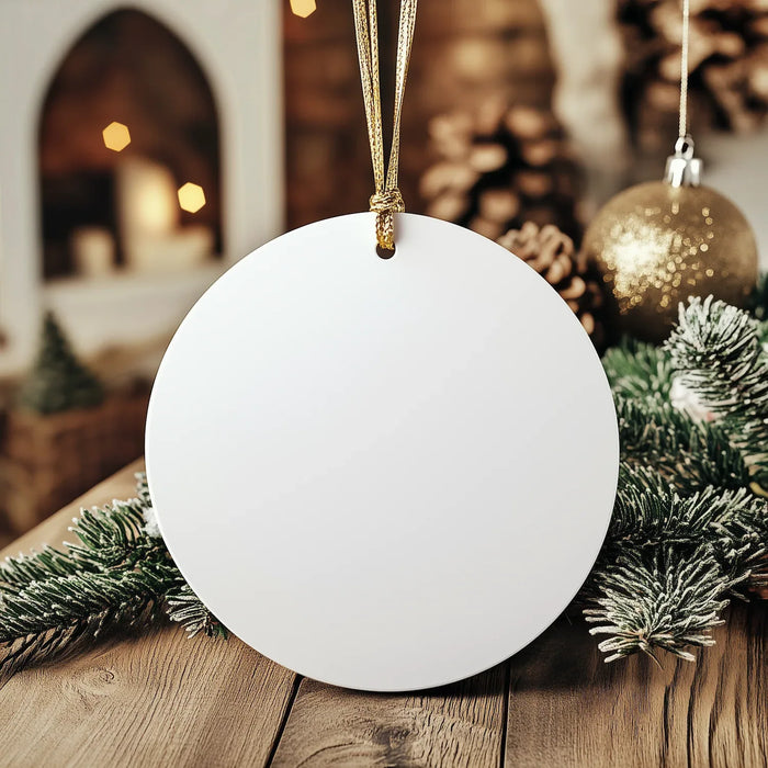 Aunty Gifts from Family, Gifts for Aunty, Funny Circle Ornament, 'I Think Me Being Your Aunty Is Enough Of A Gift' Christmas Unique Gift - Image 3