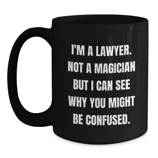 Funny Lawyer Gifts from Friends for Lawyer Men on Christmas Unique - Main