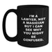 Funny Lawyer Gifts from Men to Family, Black Coffee Mug, Christmas Unique Presents for Lawyer Friends and Coworkers - Main