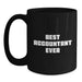 Funny 'Best Accountant Ever' Gifts for Accountant Men from Accountant Friends, Birthday Unique Coffee Mug for Office, Black 11oz/15oz Ceramic Mug - Main