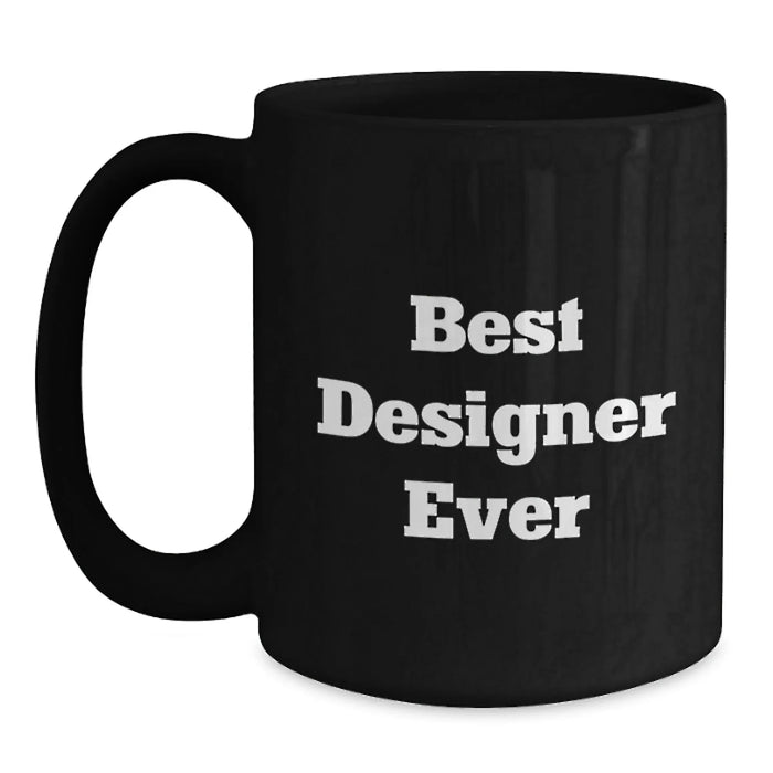 Designer Black Coffee Mugs Gifts from Men to Friends for Valentine's Unique Designer Ever - Main